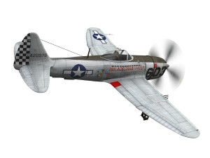 republic p-47d thunderbolt - torrid tessie 3Dモデル