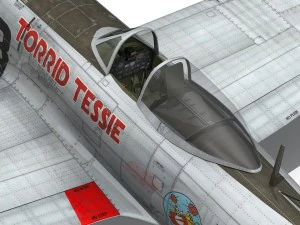 republic p-47d thunderbolt - torrid tessie 3D Model