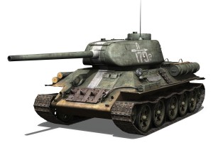 t-34 85 - soviet medium tank - 170 Modelo 3D