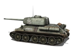 t-34 85 - soviet medium tank - 170 Modelo 3D