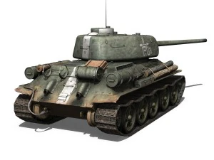 t-34 85 - soviet medium tank - 170 3D Model