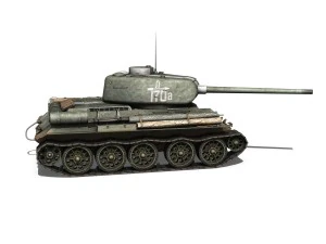 t-34 85 - soviet medium tank - 170 3D Model