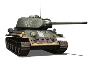 t-34 85 - soviet medium tank - 170 3D Model