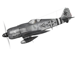 focke wulf - fw190 a8 - 960542 3D 模型