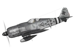 focke wulf - fw190 a8 - 960542 3D Model