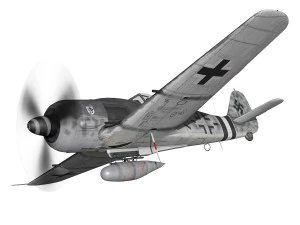 focke wulf - fw190 a8 - 960542 3D Model