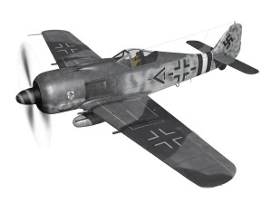 focke wulf - fw190 a8 - 960542 3D Model