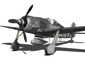 focke wulf - fw190 a8 - 960542 3D 模型
