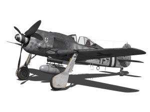 focke wulf - fw190 a8 - 960542 3D 模型