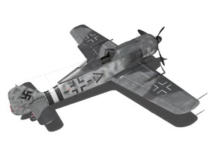 focke wulf - fw190 a8 - 960542 3D Model