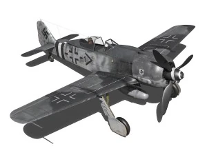 focke wulf - fw190 a8 - 960542 3D Model