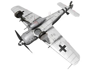 focke wulf - fw190 a8 - 960542 3D 模型