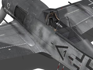 focke wulf - fw190 a8 - 960542 3D 模型