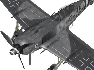 focke wulf - fw190 a8 - 960542 3D Model