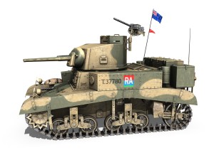 m3 light tank honey - 37780 3Dモデル