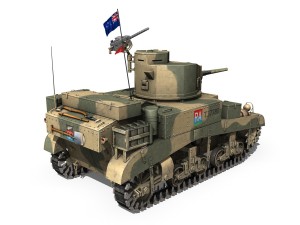 m3 light tank honey - 37780 3Dモデル