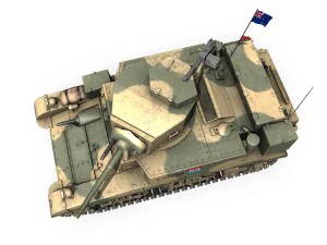 m3 light tank honey - 37780 3D Model