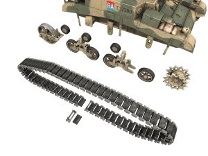m3 light tank honey - 37780 3Dモデル