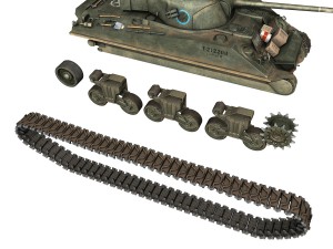 sherman mk vc firefly - chaser 3D-Modell