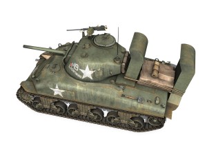 m4a1 sherman - lightning 3D 模型