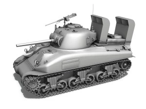 m4a1 sherman - lightning 3D Model