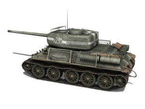 t-34 85 - soviet medium tank - k230 3D Model