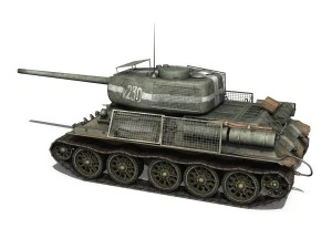 t-34 85 - soviet medium tank - k230 3D Model