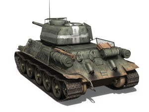 t-34 85 - soviet medium tank - k230 3D Model
