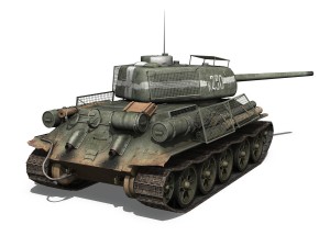 t-34 85 - soviet medium tank - k230 3D Model