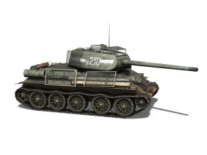 t-34 85 - soviet medium tank - k230 3D Model