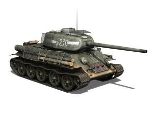 t-34 85 - soviet medium tank - k230 3D Model