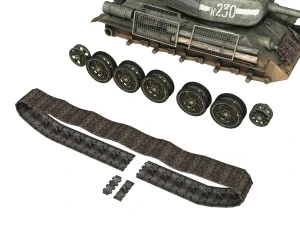t-34 85 - soviet medium tank - k230 3D Model