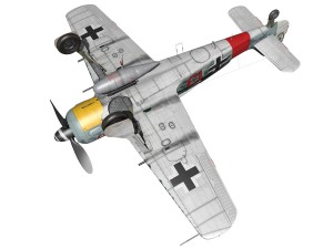 focke wulf - fw190 a7 - red 13 3D-Modell