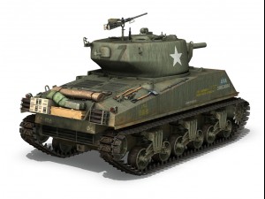 m4a3e2 - sherman jumbo - cobra king 3D Model