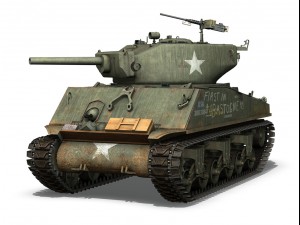 m4a3e2 - sherman jumbo - cobra king 3D Model