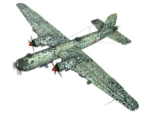 heinkel he-177 a-5 - greif - 6njm Modelo 3D