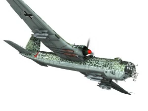 heinkel he-177 a-5 - greif - 6njm Modelo 3D