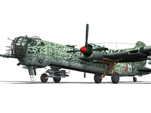 heinkel he-177 a-5 - greif - 6njm Modelo 3D