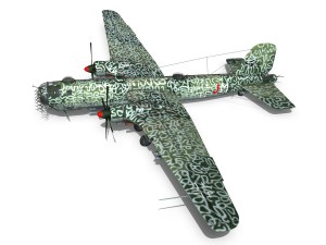 heinkel he-177 a-5 - greif - 6njm 3D 모델