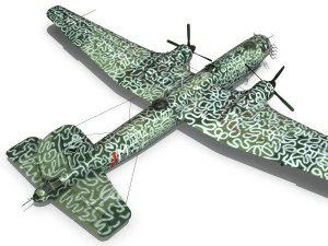 heinkel he-177 a-5 - greif - 6njm Modelo 3D