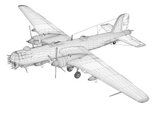 heinkel he-177 a-5 - greif - 6njm 3D 모델