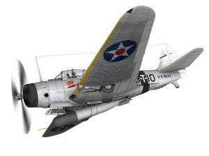 Douglas tdb-1 devastatore - 3t10 Modello 3D