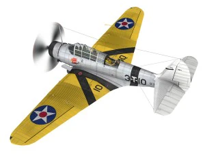 Douglas tdb-1 devastatore - 3t10 Modello 3D