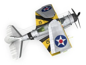 Douglas tdb-1 devastatore - 3t10 Modello 3D