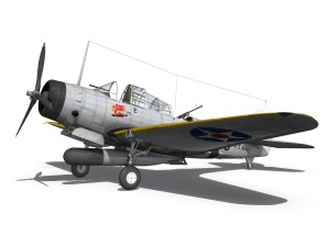 douglas tdb-1 devastator - 3t10 3D मॉडल