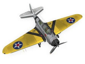 Douglas tdb-1 devastatore - 3t10 Modello 3D