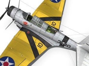 douglas tdb-1 devastator - 3t10 3D मॉडल