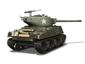 m4a3e2 - sherman jumbo - aquino Modèle 3D