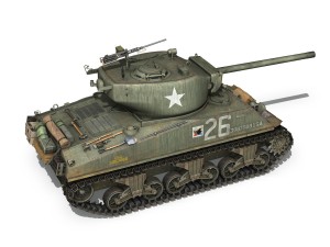 m4a3e2 - sherman jumbo - aquino Modèle 3D