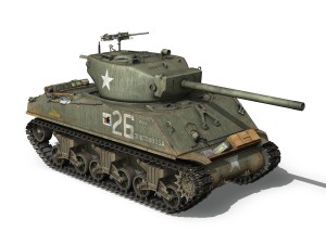 m4a3e2 - sherman jumbo - aquino Modèle 3D